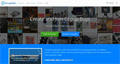 Desktop Screenshot of groupgets.com